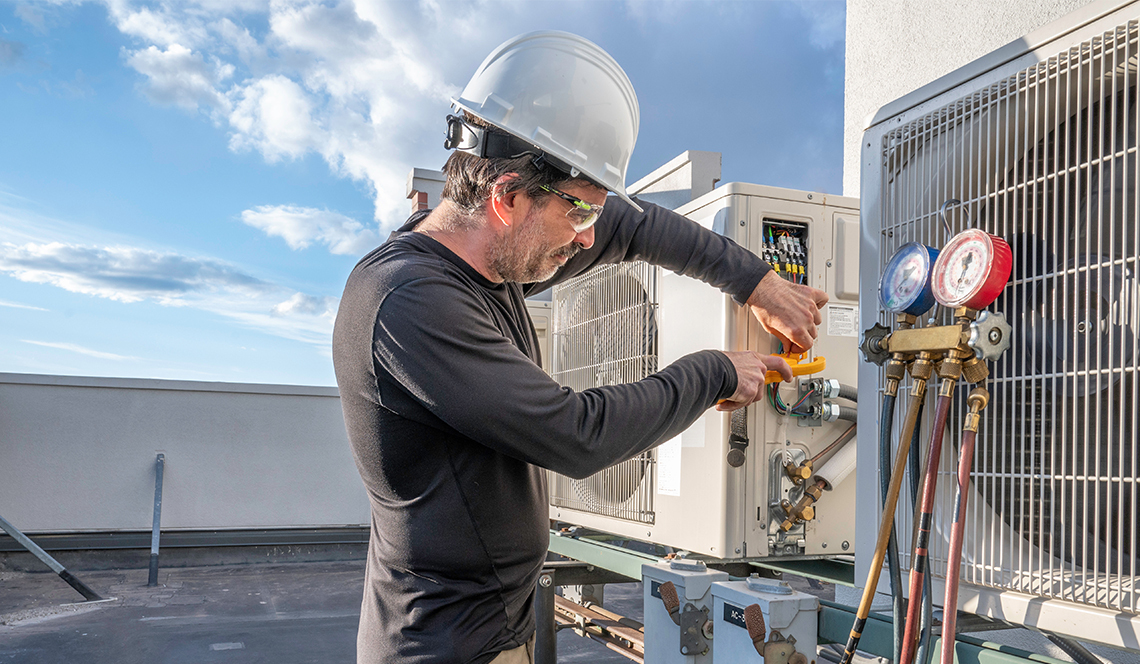HVAC facility maintenance service